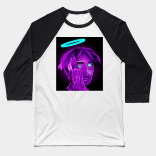 LIL PEEP neon style Baseball T-Shirt